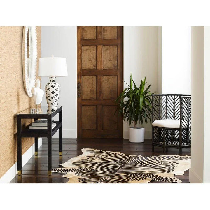 Socialite Saguran Warpped Console Table - LOOMLAN - Wildwood - Console Tables