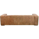 Sofa Open Road Brown Leather Industrial