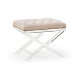 Soho Tufted Acrylic Made Bedroom Bench-Bedroom Benches-Chelsea House-LOOMLAN