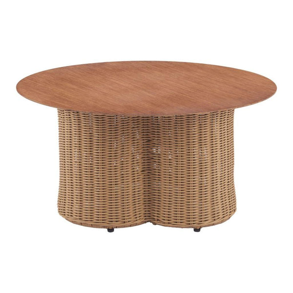 Soka Aluminum Round Outdoor Coffee Table