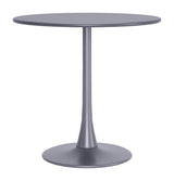 Soleil Dining Table Gray-Dining Tables-Zuo Modern-LOOMLAN