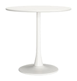 Soleil Dining Table White-Dining Tables-Zuo Modern-LOOMLAN