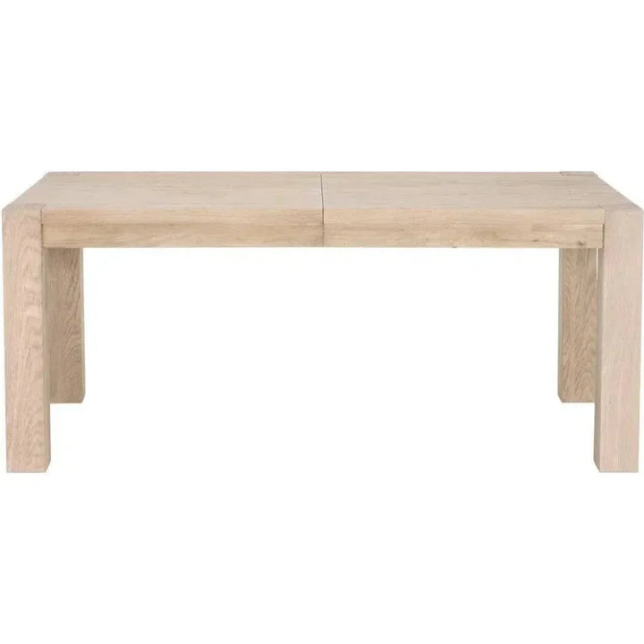 Solid Wood Adler Extension Dining Table-Dining Tables-Essentials For Living-LOOMLAN