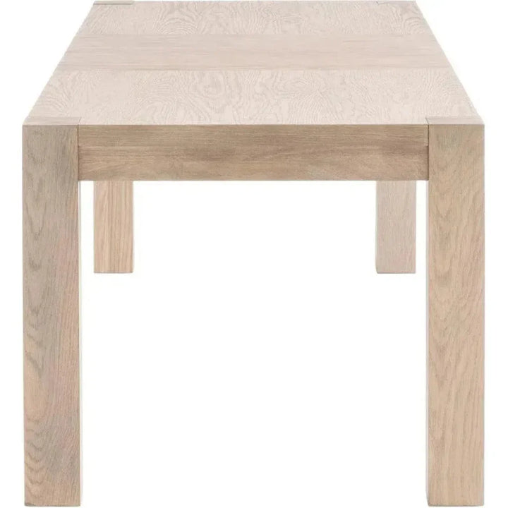 Solid Wood Adler Extension Dining Table-Dining Tables-Essentials For Living-LOOMLAN