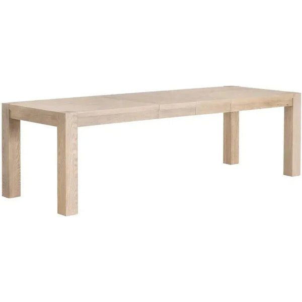 Solid Wood Adler Extension Dining Table-Dining Tables-Essentials For Living-LOOMLAN