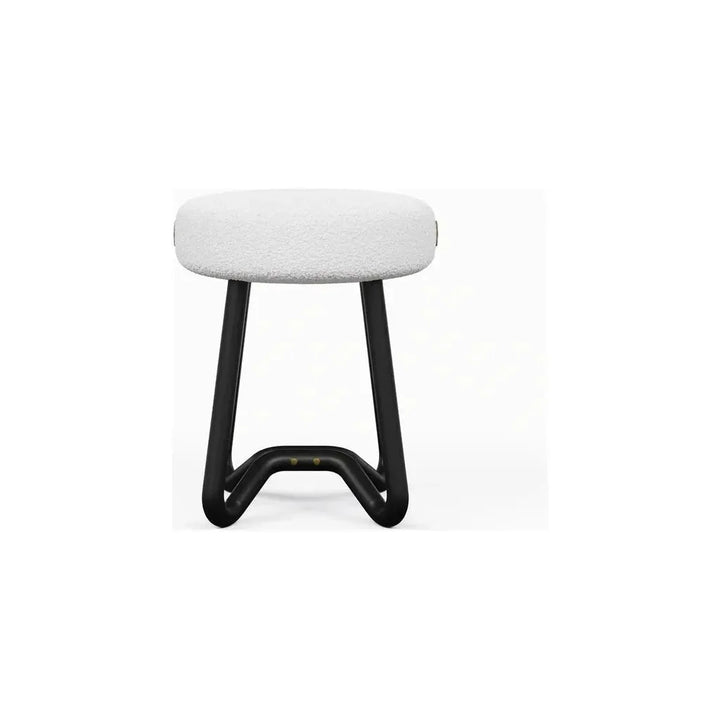 Solid Wood Modern Stool - LOOMLAN - Urbia - Poufs and Stools