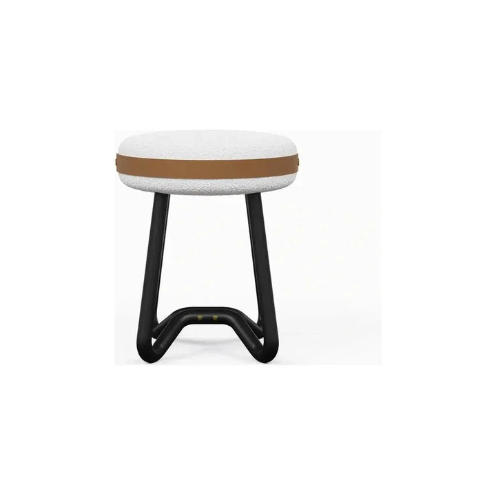Solid Wood Modern Stool - LOOMLAN - Urbia - Poufs and Stools