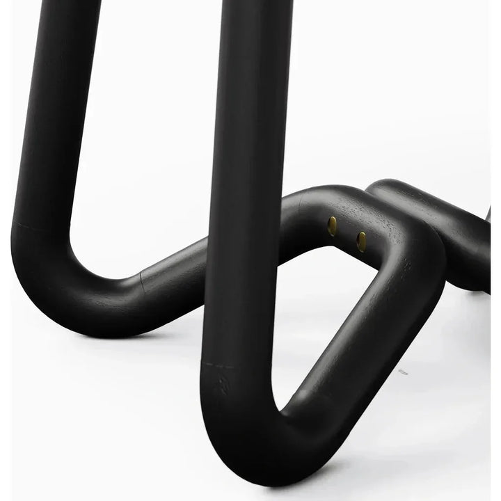 Solid Wood Modern Stool - LOOMLAN - Urbia - Poufs and Stools