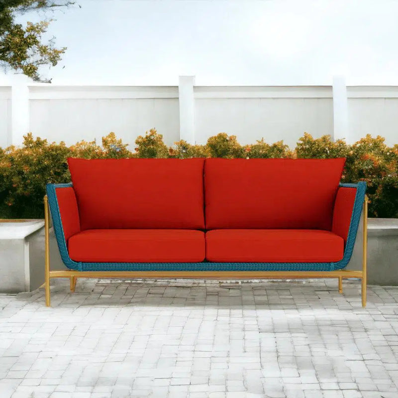 Solstice Outdoor 3 Seater Sofa Deep Patio Furniture