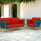 Solstice Outdoor 3 Seater Sofa Deep Patio Furniture