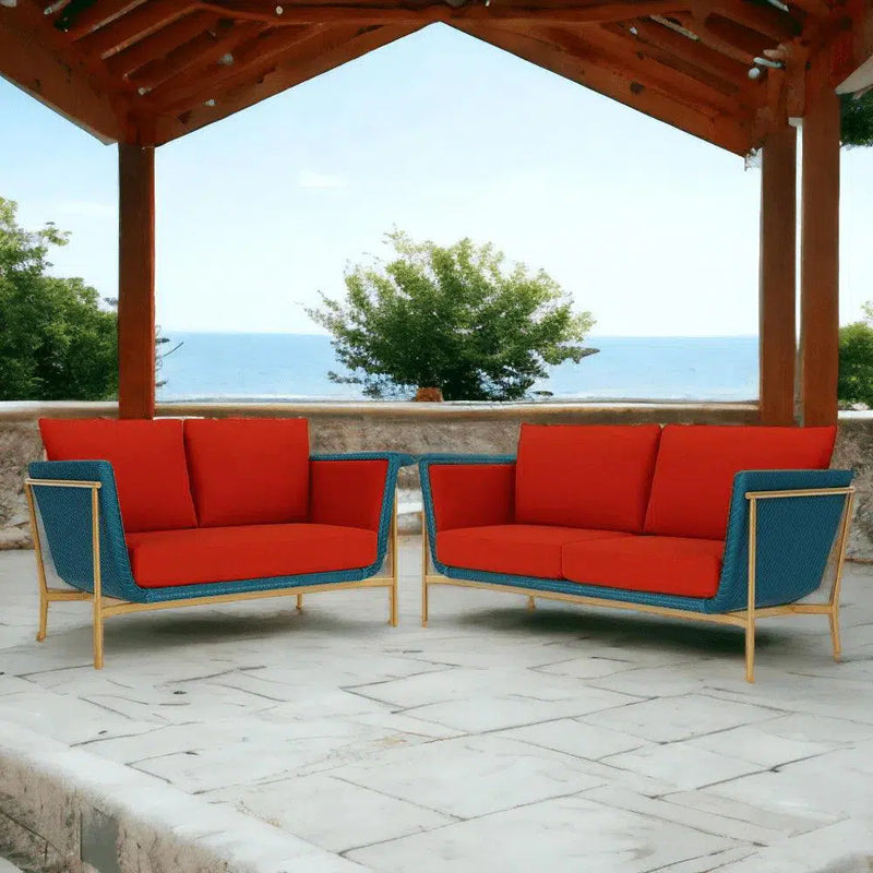 Solstice Outdoor 3 Seater Sofa Deep Patio Furniture