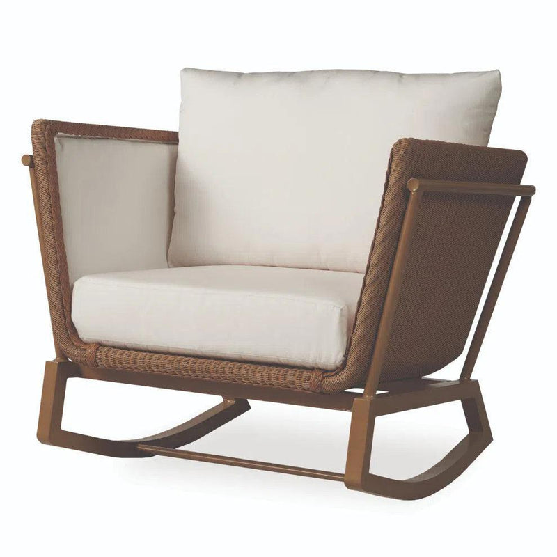 Solstice Outdoor Wicker Lounge Rocker Chair