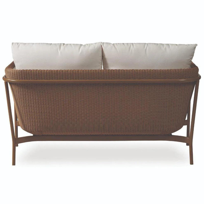 Solstice Outdoor Wicker Loveseat Deep Patio Furniture