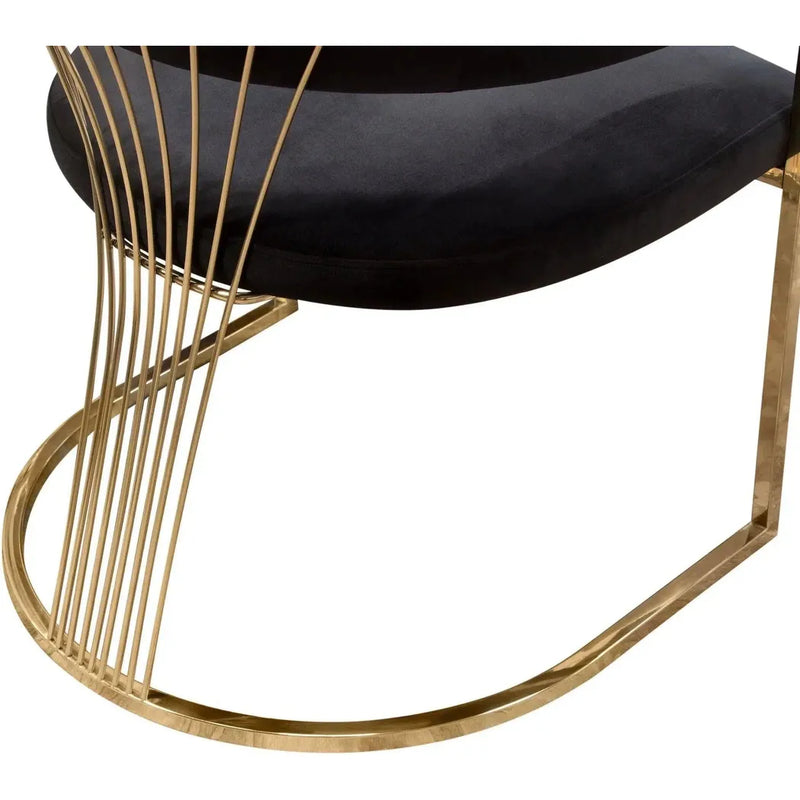 Solstice Velvet Dining Chair