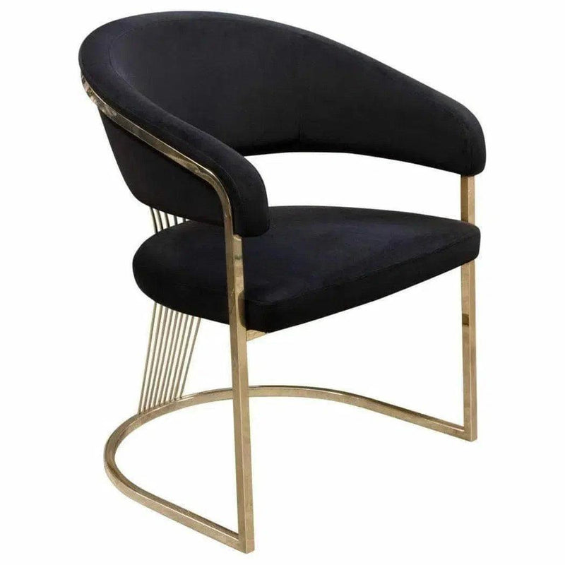 Solstice Velvet Dining Chair