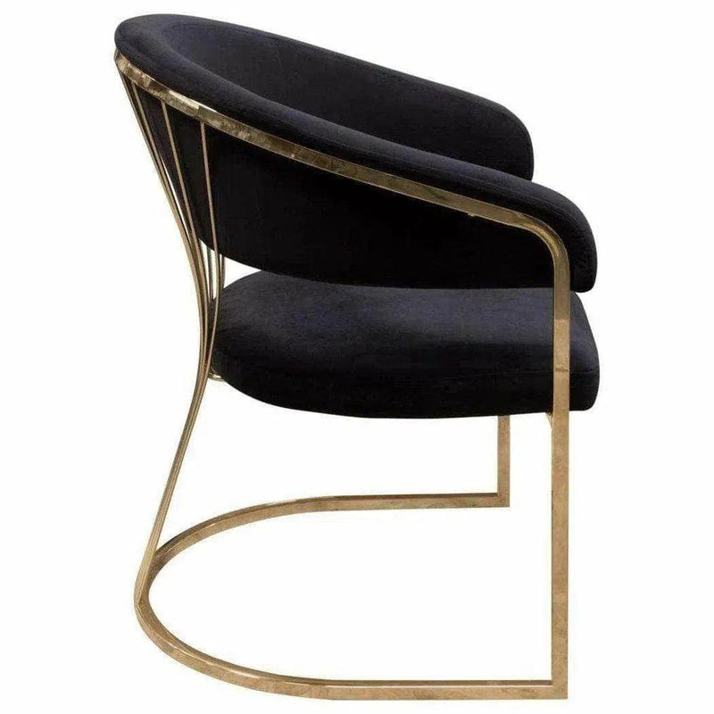 Solstice Velvet Dining Chair