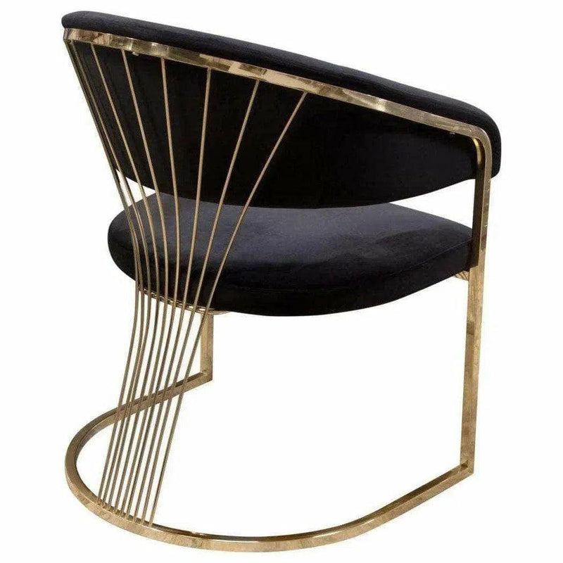 Solstice Velvet Dining Chair