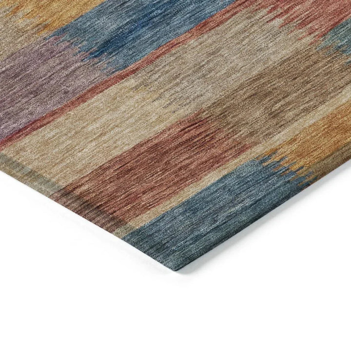 Solvia Beige Washable Indoor - Outdoor Rug - LOOMLAN - LOOMLAN Rugs - Outdoor Rugs