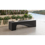 Soma Concrete Outdoor Backless Bench