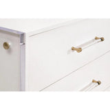 Sonia Shagreen 6-Drawer Double Dresser