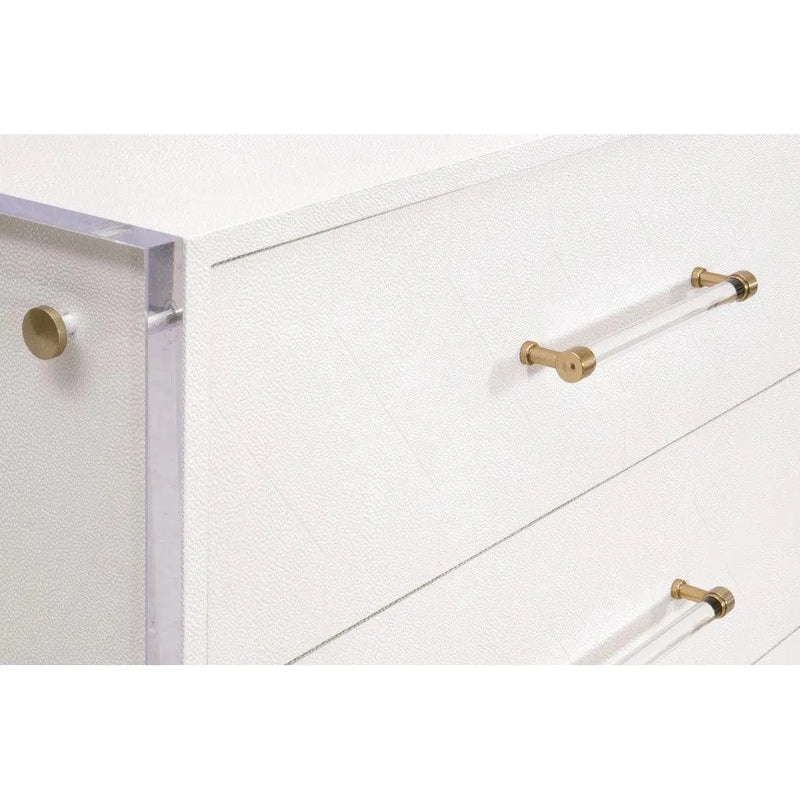 Sonia Shagreen 6-Drawer Double Dresser