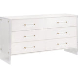 Sonia Shagreen 6-Drawer Double Dresser