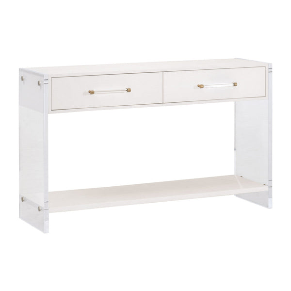 Sonia Shagreen Console Table-Console Tables-Essentials For Living-LOOMLAN