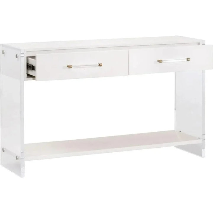 Sonia Shagreen Console Table - LOOMLAN - Essentials For Living - Console Tables