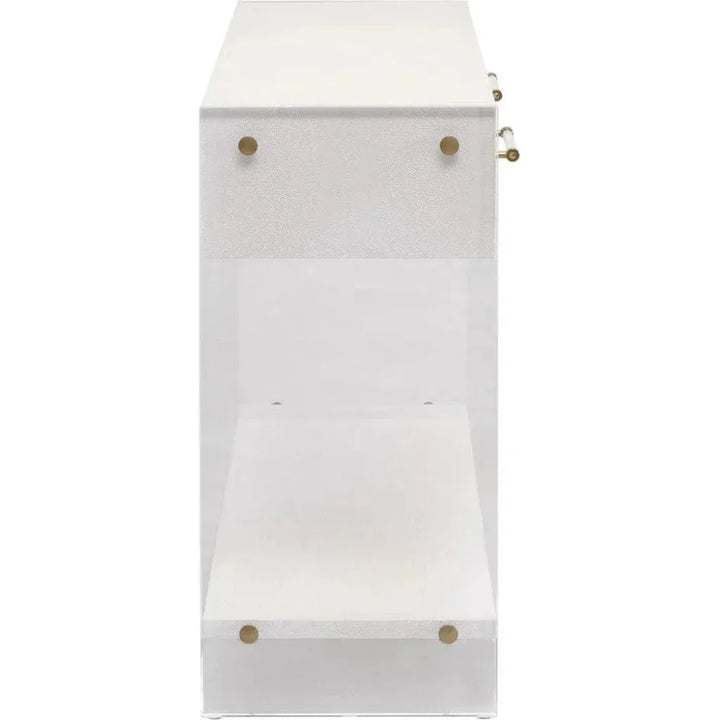Sonia Shagreen Console Table - LOOMLAN - Essentials For Living - Console Tables