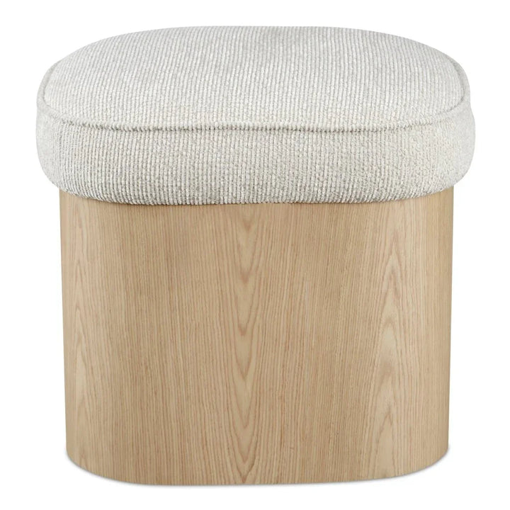 Sonny Wood Lift - Top Storage Stool - LOOMLAN - Moe's Home - Poufs and Stools