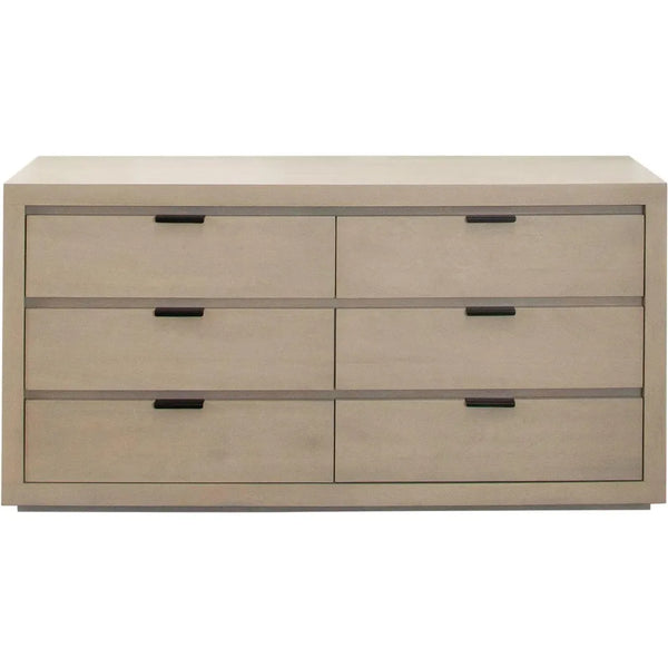 Sonoma Natural Wood 6-Drawer Dresser