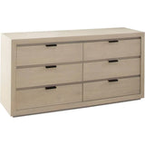 Sonoma Natural Wood 6-Drawer Dresser