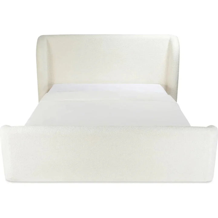 Sophia Wood White Bed - LOOMLAN - Moe's Home - Beds