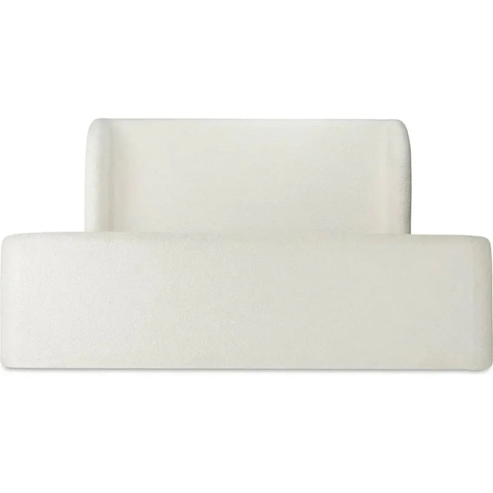 Sophia Wood White Bed - LOOMLAN - Moe's Home - Beds