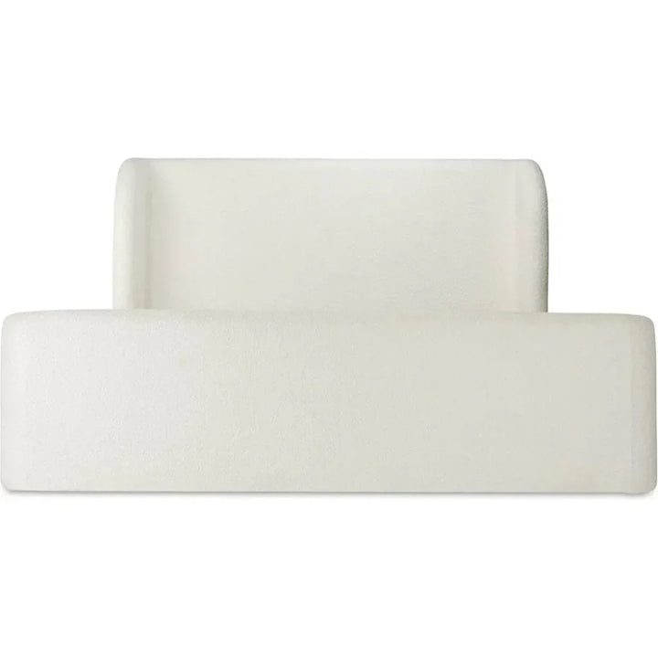 Sophia Wood White Bed - LOOMLAN - Moe's Home - Beds