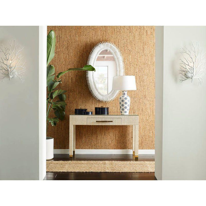 Sophisticate Saguran Warpped Console Table - LOOMLAN - Wildwood - Console Tables