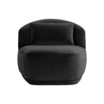 Soraya Fabric Swivel Armless Chair