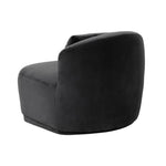 Soraya Fabric Swivel Armless Chair