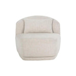 Soraya Fabric Swivel Armless Chair