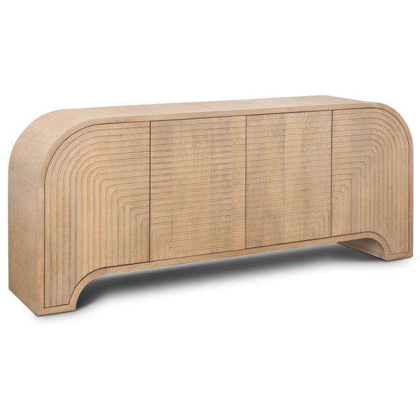 Sorina Light Brown Wood Sideboard