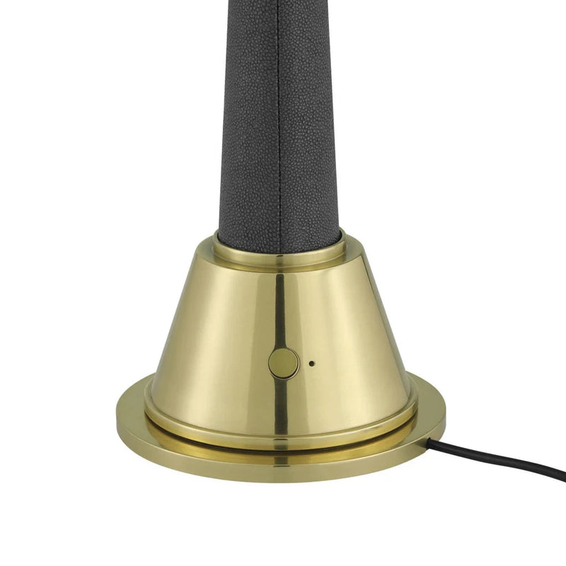 Sortie Brass Cordless Rechargeable Table Lamp