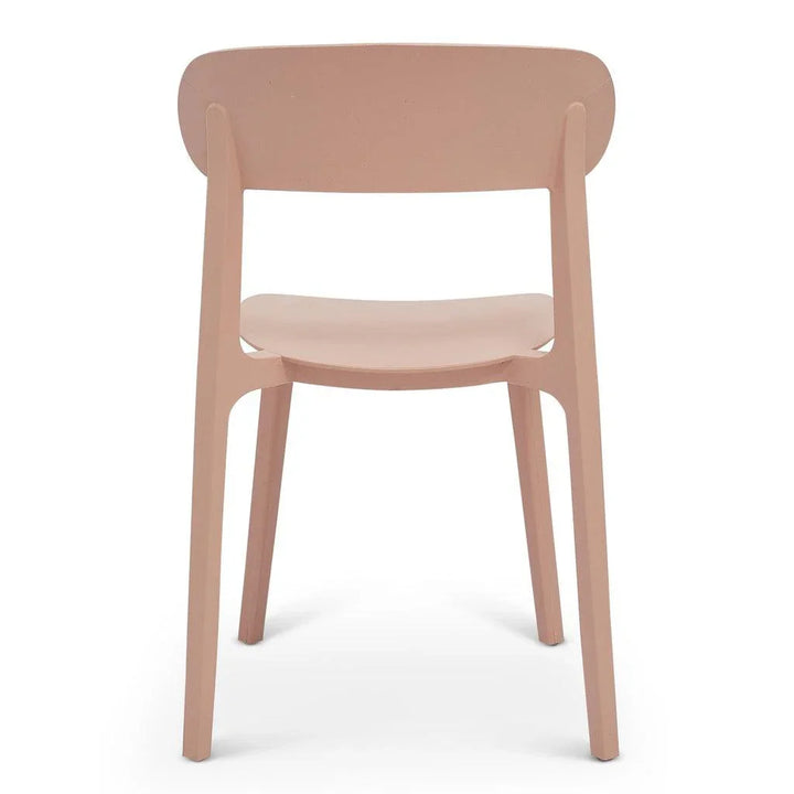 Spencer Eco Friendly Outdoor Stacking Chair - 4PC-Outdoor Dining Chairs-Urbia-LOOMLAN