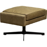 Spencer Leather Design Swivel Ottoman