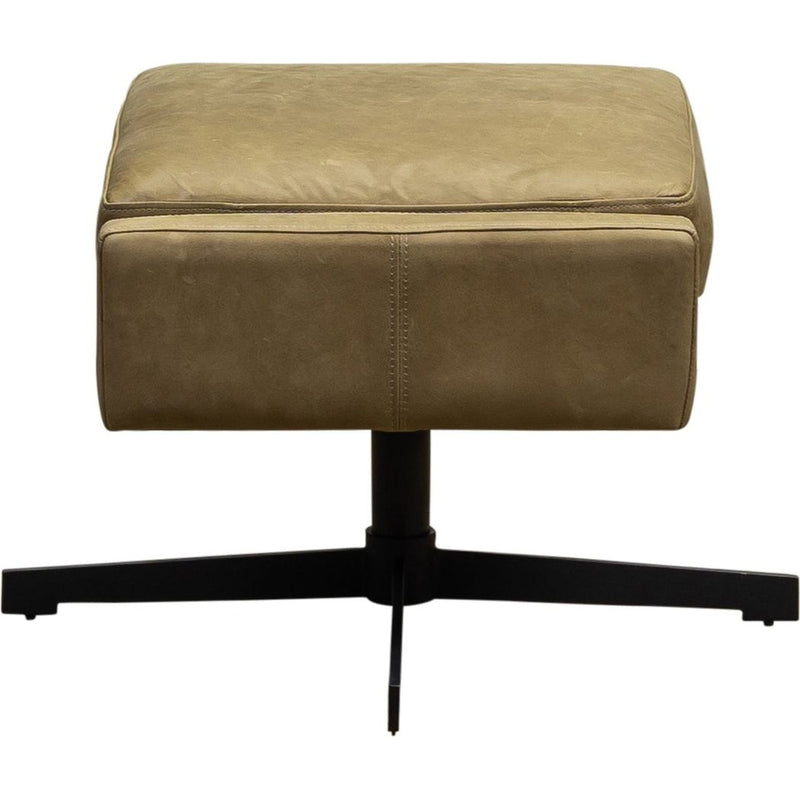 Spencer Leather Design Swivel Ottoman