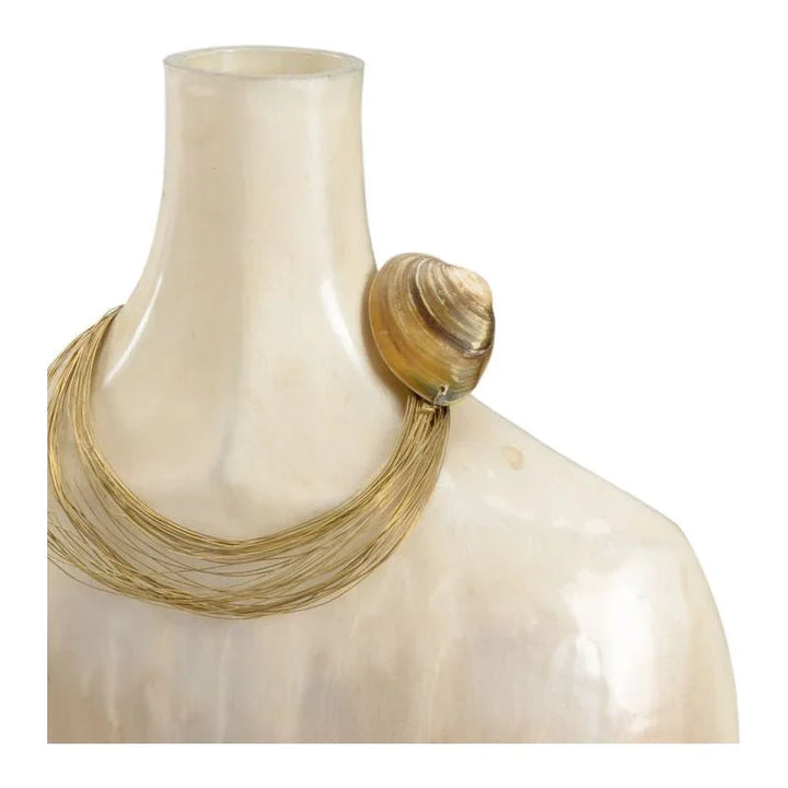 Splendour Glass Made White Vase (Set of 2) - LOOMLAN - Wildwood - Vases & Jars