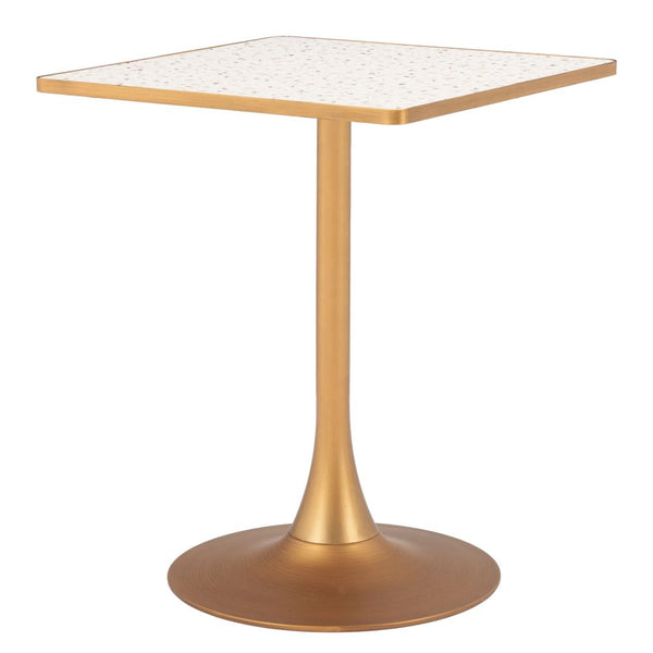 Spot Wood Top Square Bistro Table