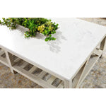 Spruce Coffee Table Reclaimed Pine White Quartz