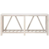 Spruce Console Table White Pine White Quartz