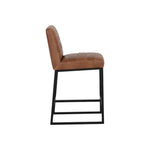 Spyros Leather Counter Stool