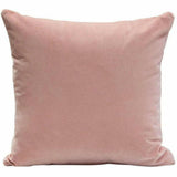 Diamond Sofa-Square Accent Pillows Blush Pink Velvet-Throw Pillows-LOOMLAN